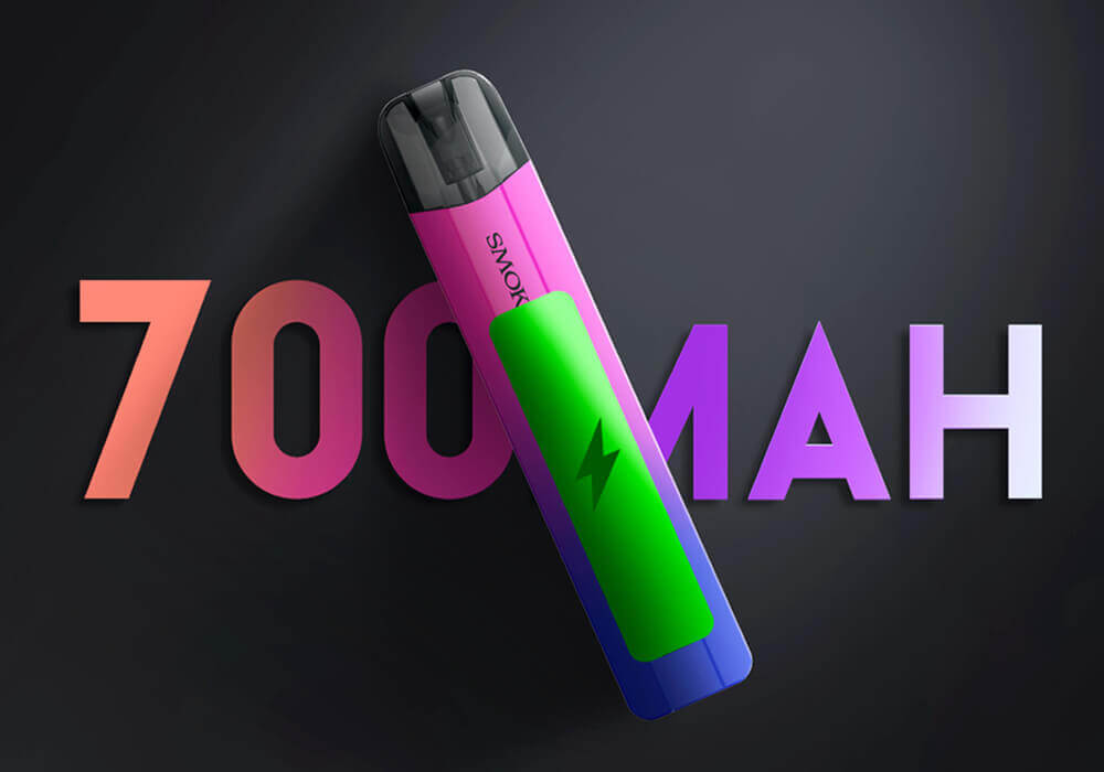 Nfix Pro 700 mAh Batarya Kapasitesi